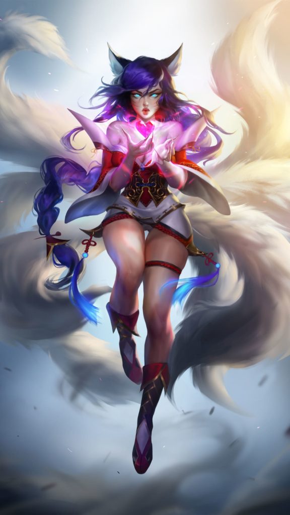 fondos de pantalla ahri hd