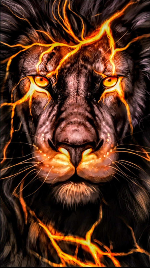 fond d’écran lion