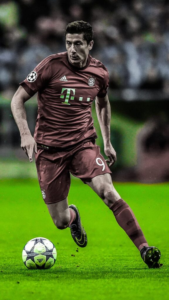 4k fond decran robert lewandowski