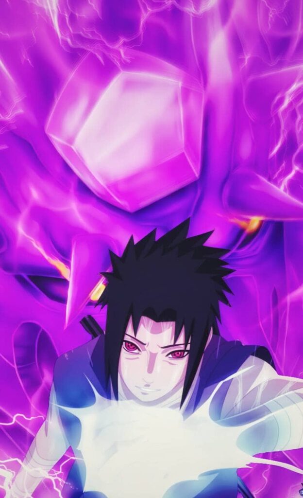 4k fond decran sasuke