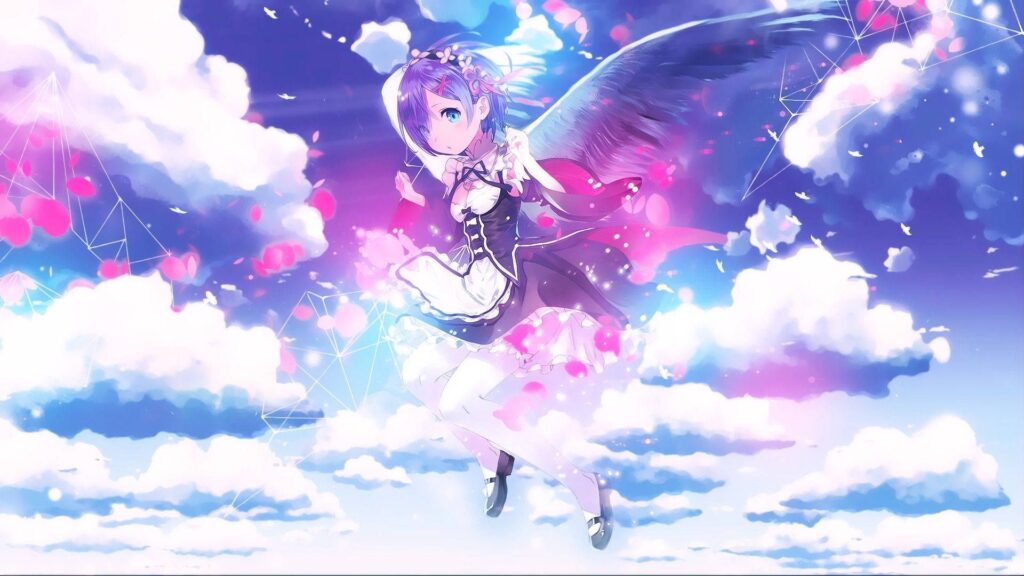 hd fonds d'écran rem re zero