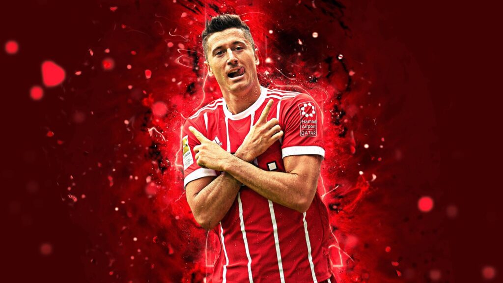 fond d'écran robert lewandowski