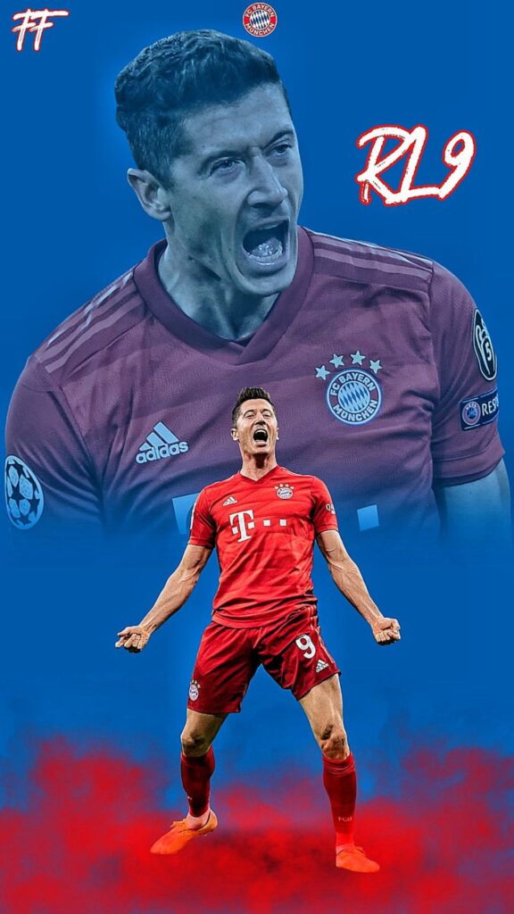 fond decran robert lewandowski hd