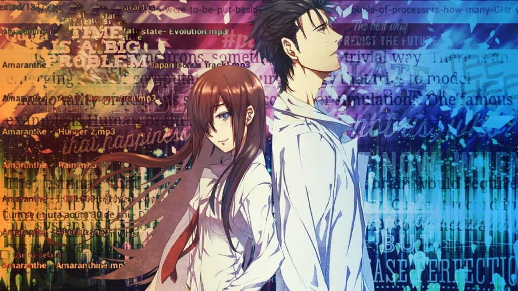 fonds decran rintarou okabe ordinateur de bureau hd 4k