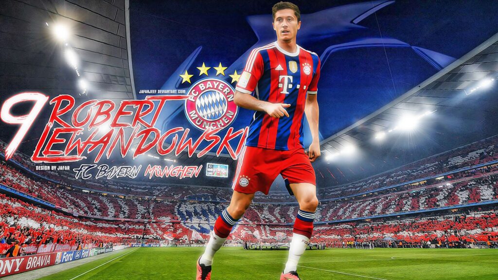 fonds decran robert lewandowski ordinateur de bureau hd 4k