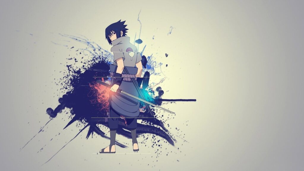 fonds d'écran sasuke pc