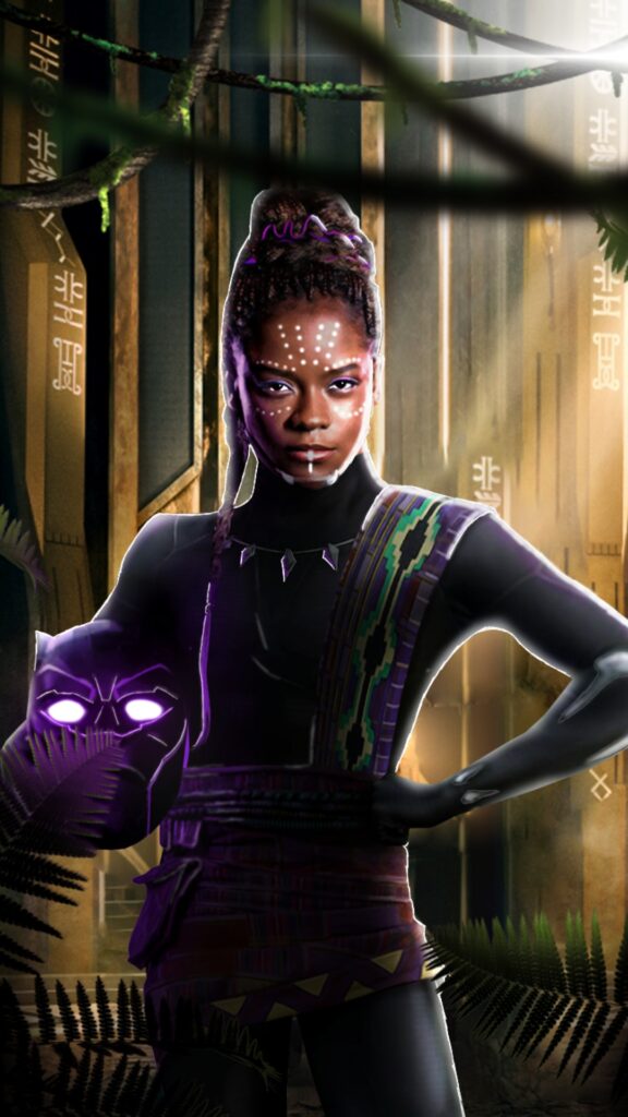 fonds d'écran shuri wakanda forever