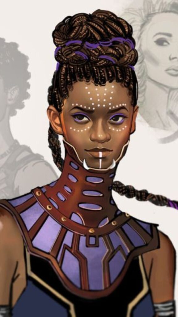 fonds d'écran shuri wakanda forever mobile