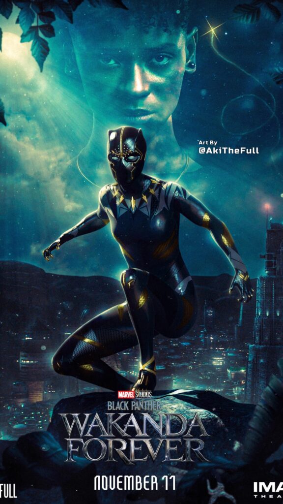 fonds d'écran shuri wakanda forever iphone