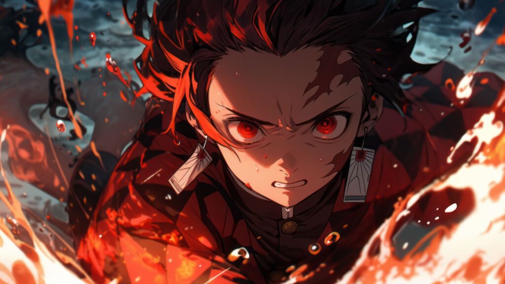 fonds d'écran tanjiro demon slayer wallpapers