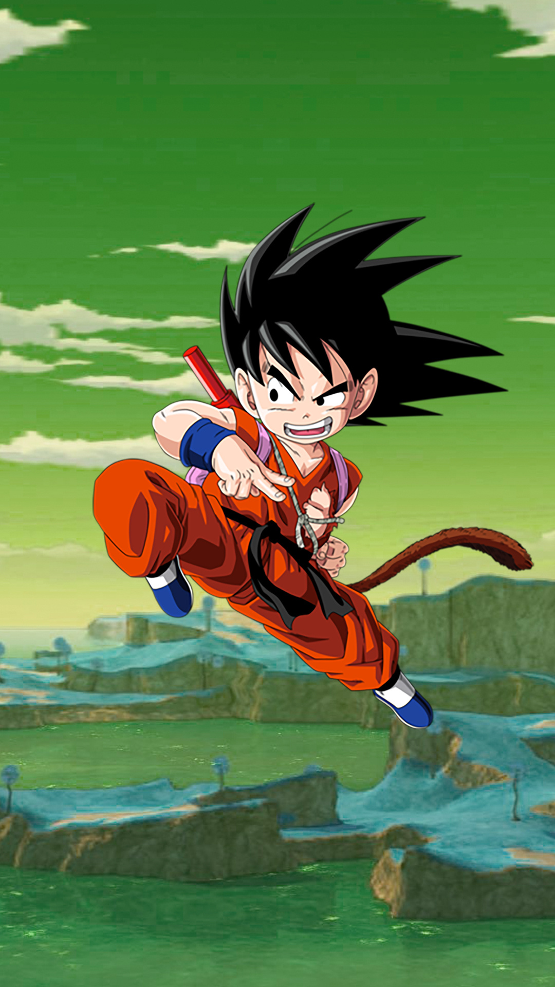 Kid Goku Wallpaper For iPhone