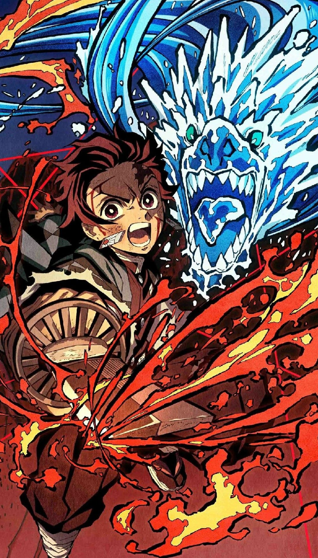 Tanjiro Kamado Demon Slayer 4K Wallpaper for Phone