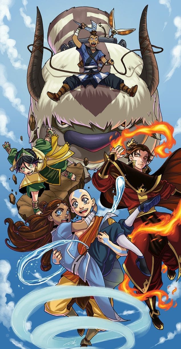 Avatar the last airbender deals iphone wallpaper