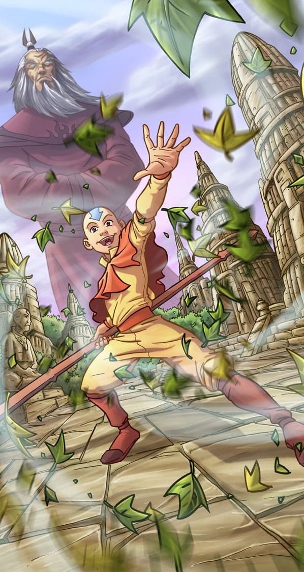 Avatar the last Amerder iPhone Background