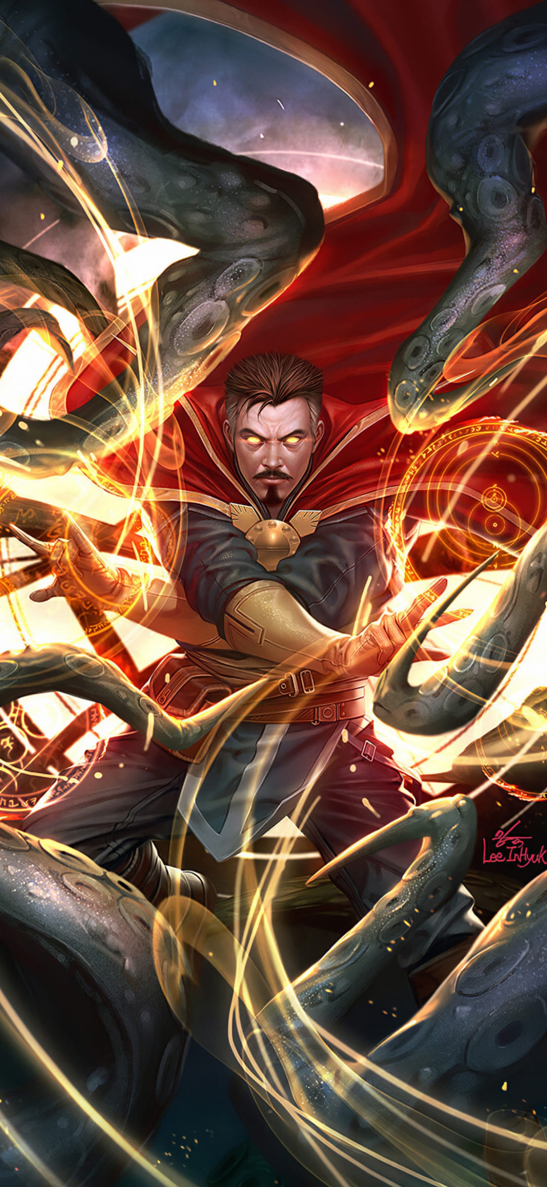 Dr Strange iPhone XS Wallpaper