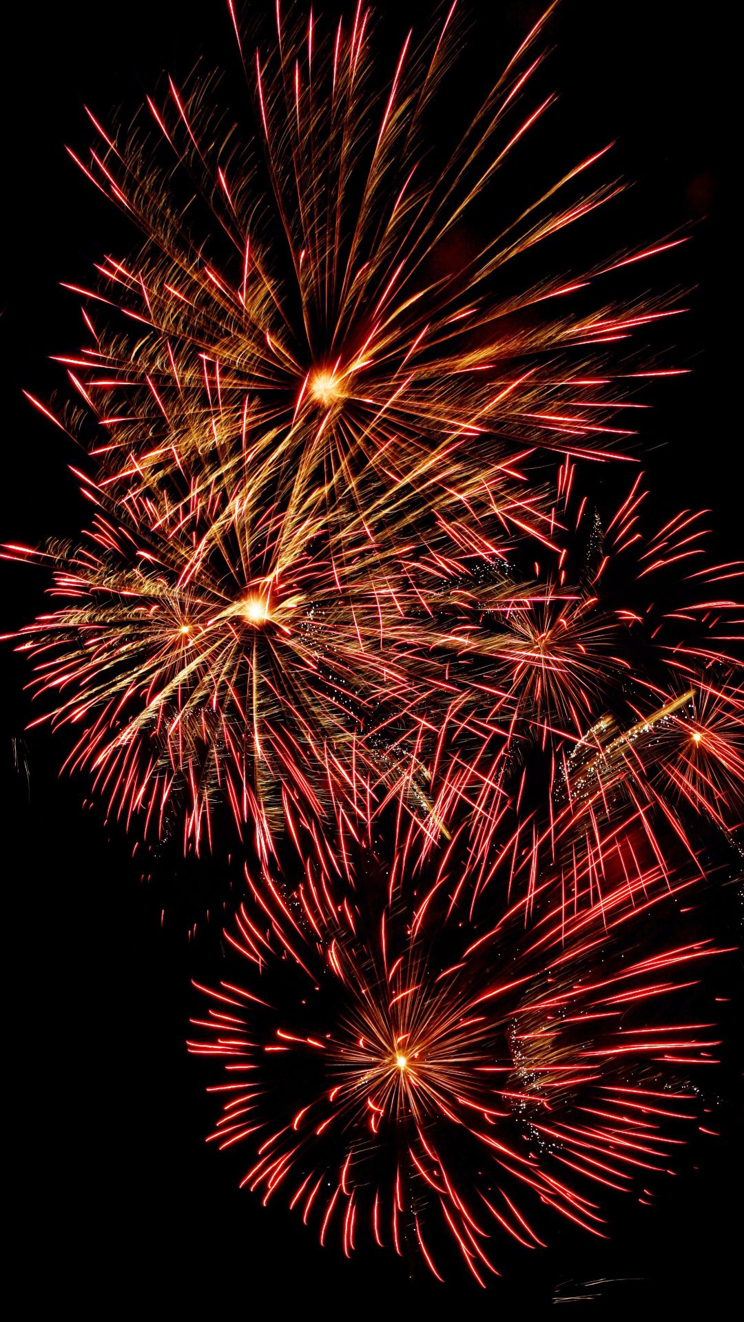 Fireworks iPhone 12 Wallpaper