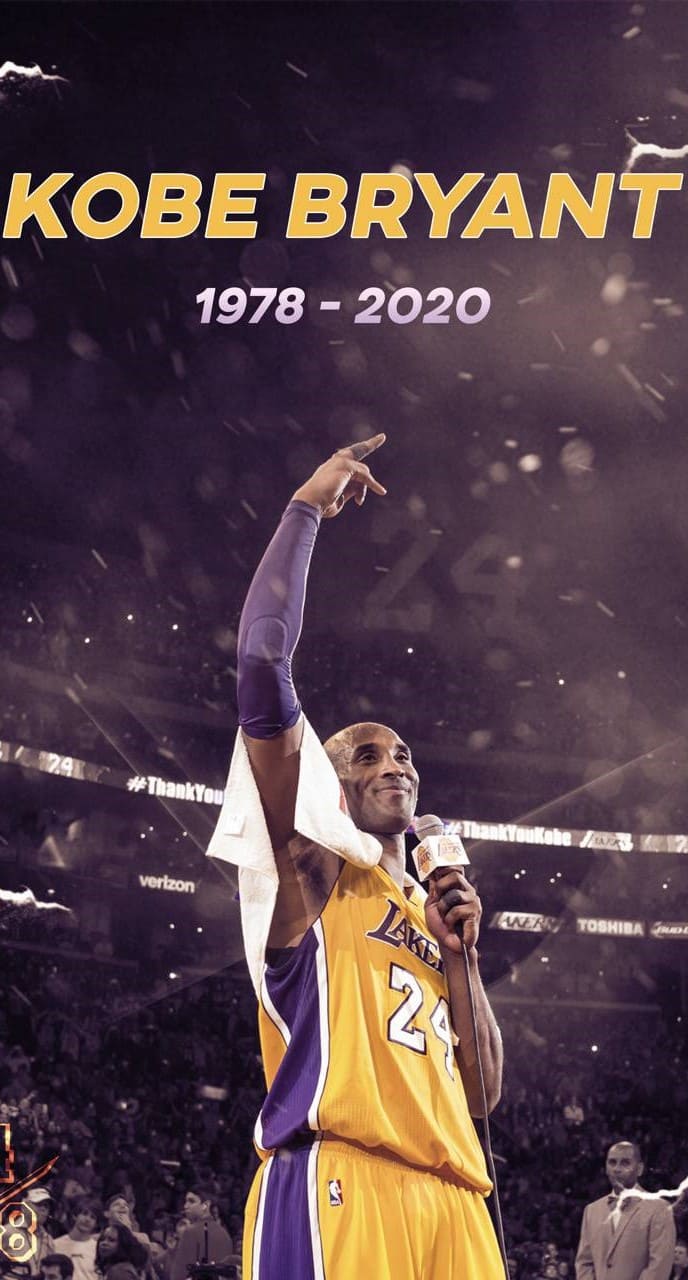 Kobe Bryant iPhone XR Wallpaper