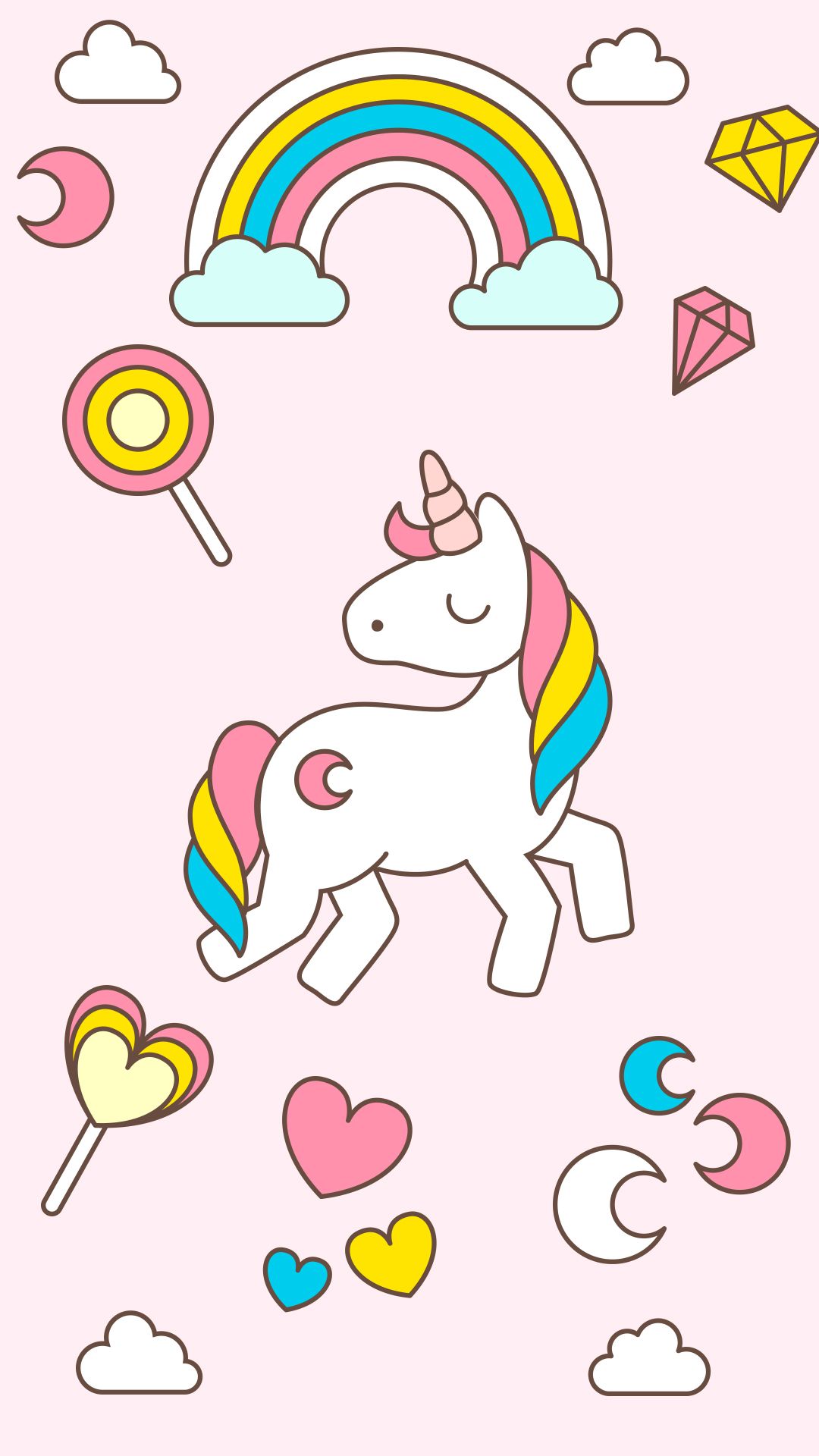 Unicorns iPhone 6 Wallpaper