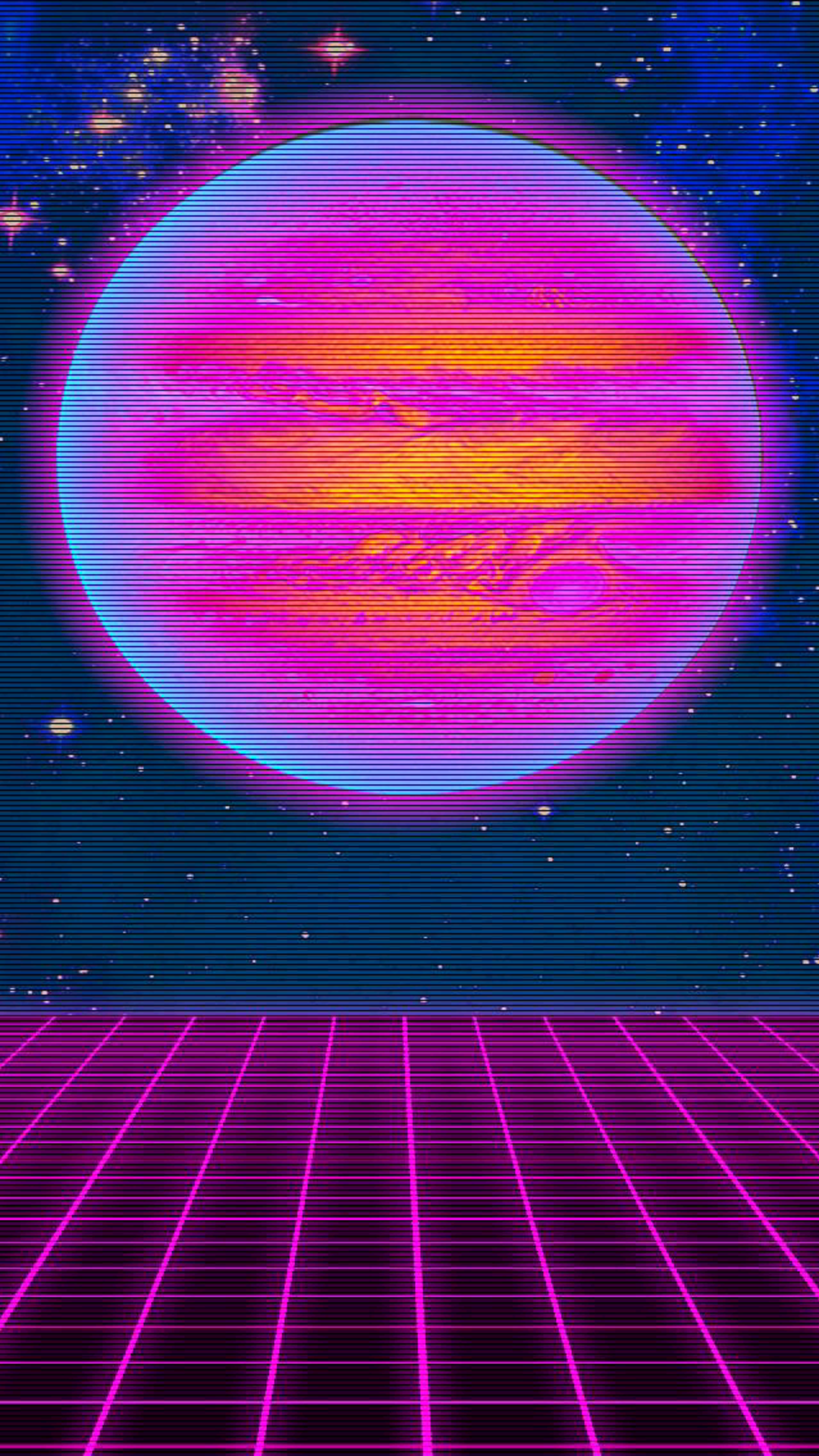 Vaporwave iPhone 8 Wallpaper