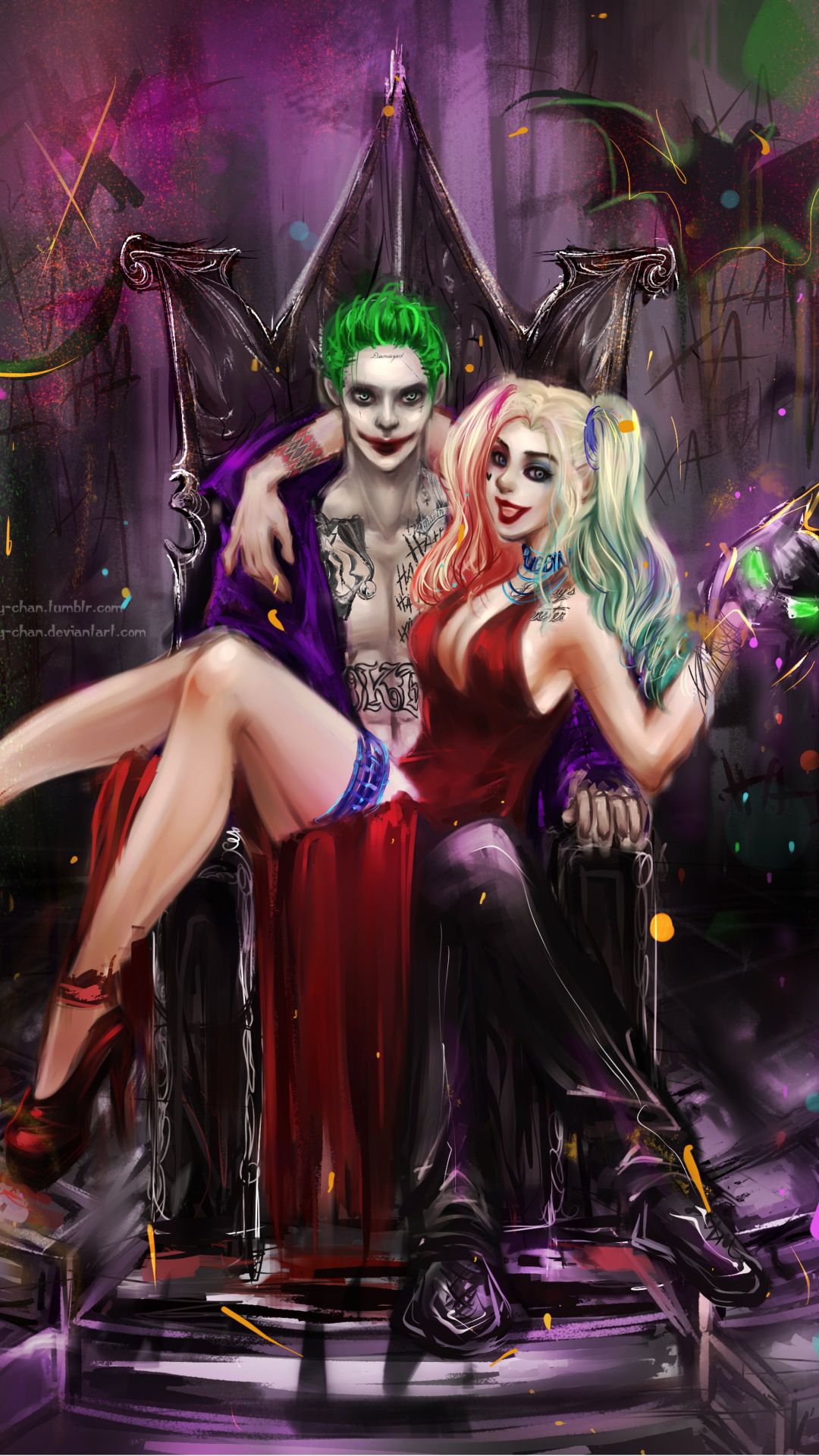 Joker and Harley Quinn iPhone Wallpapers -Top 25 Best Joker and Harley Quinn  iPhone Wallpapers - Getty Wallpapers