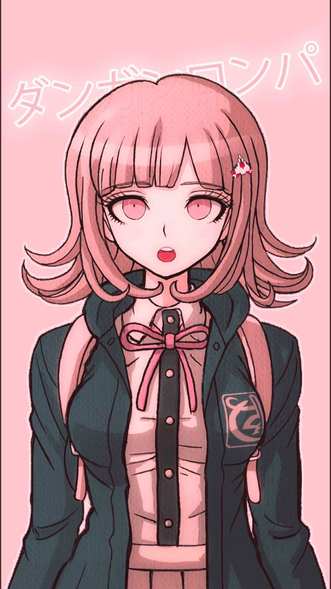 Chiaki Nanami 4k iPhone Wallpaper