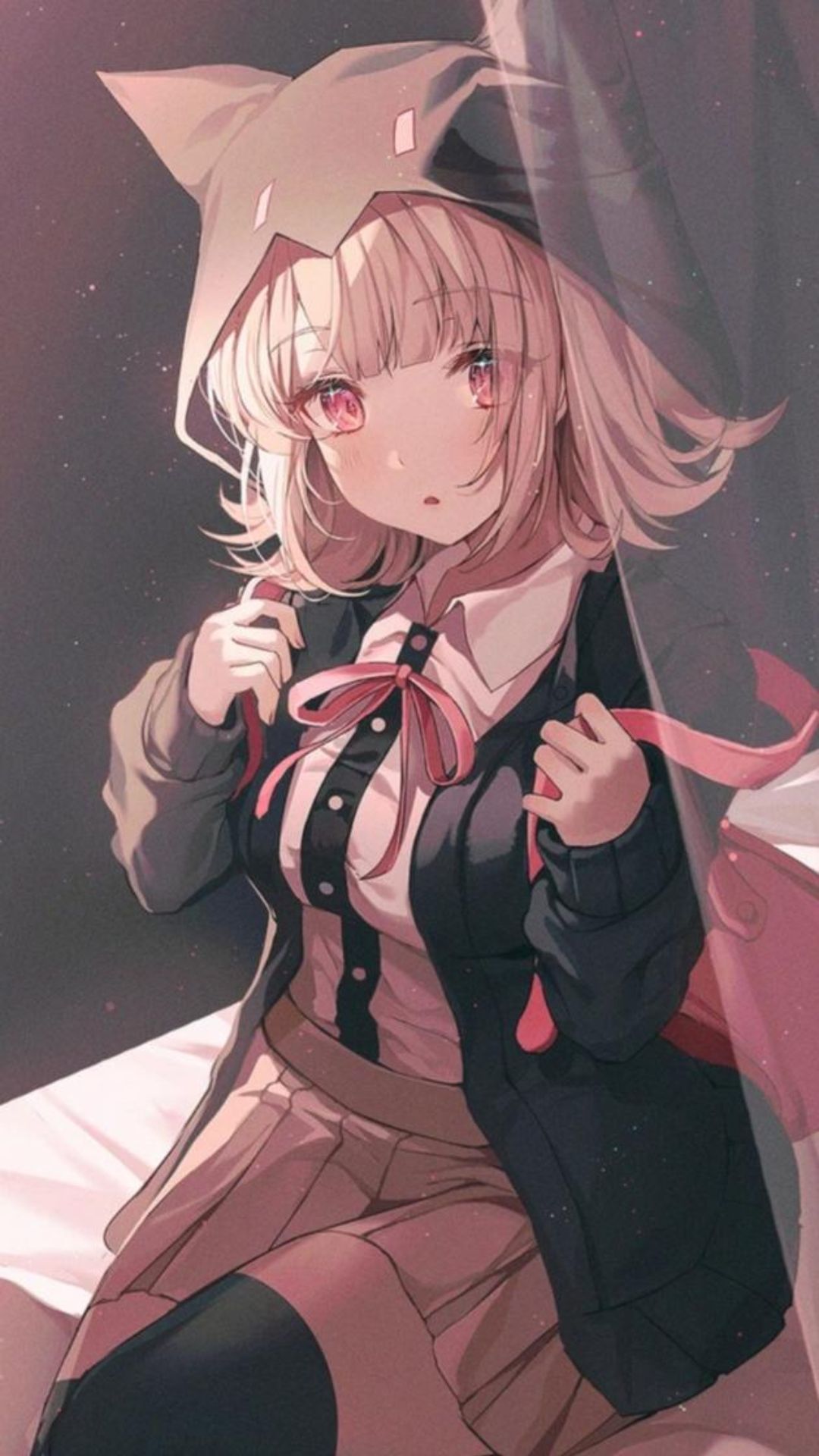 Chiaki Nanami 8k HD iPhone Wallpaper