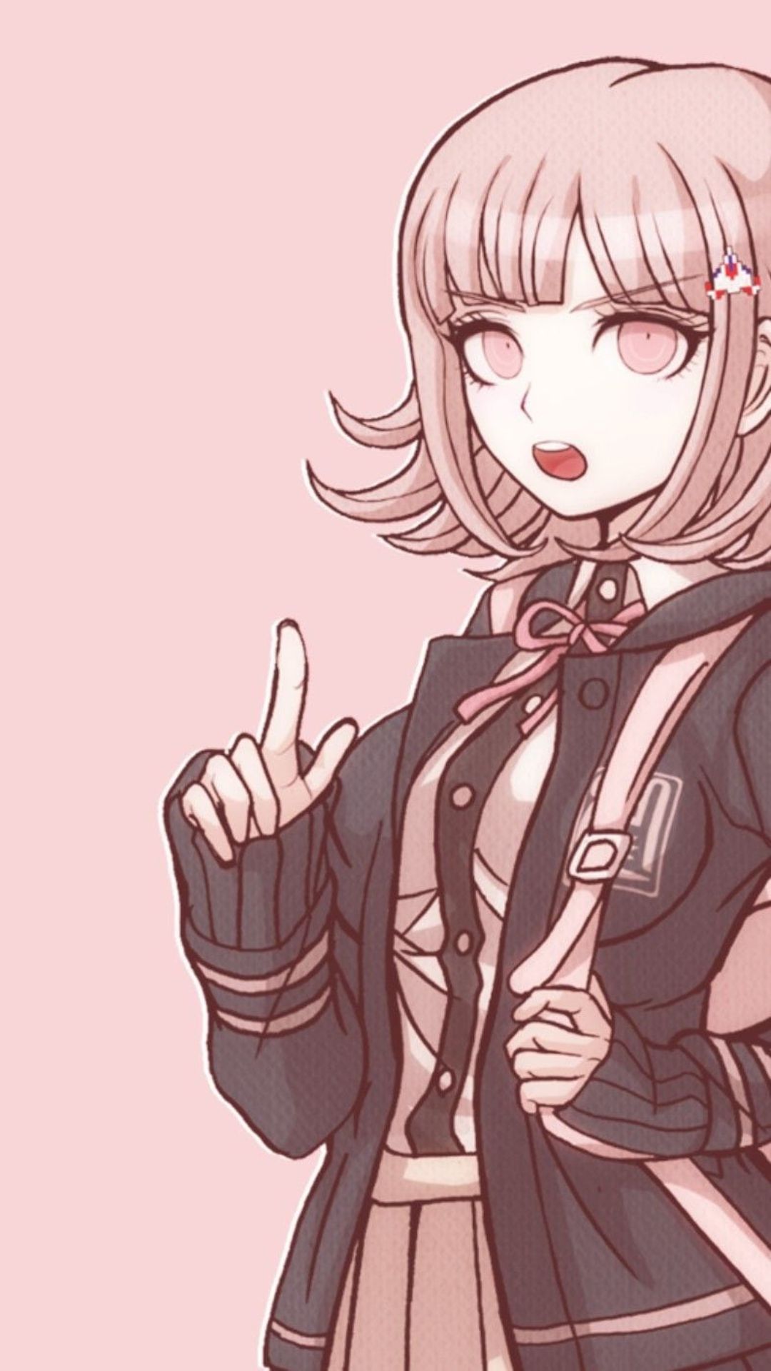 Chiaki Nanami iPhone Lock Screen Wallpaper