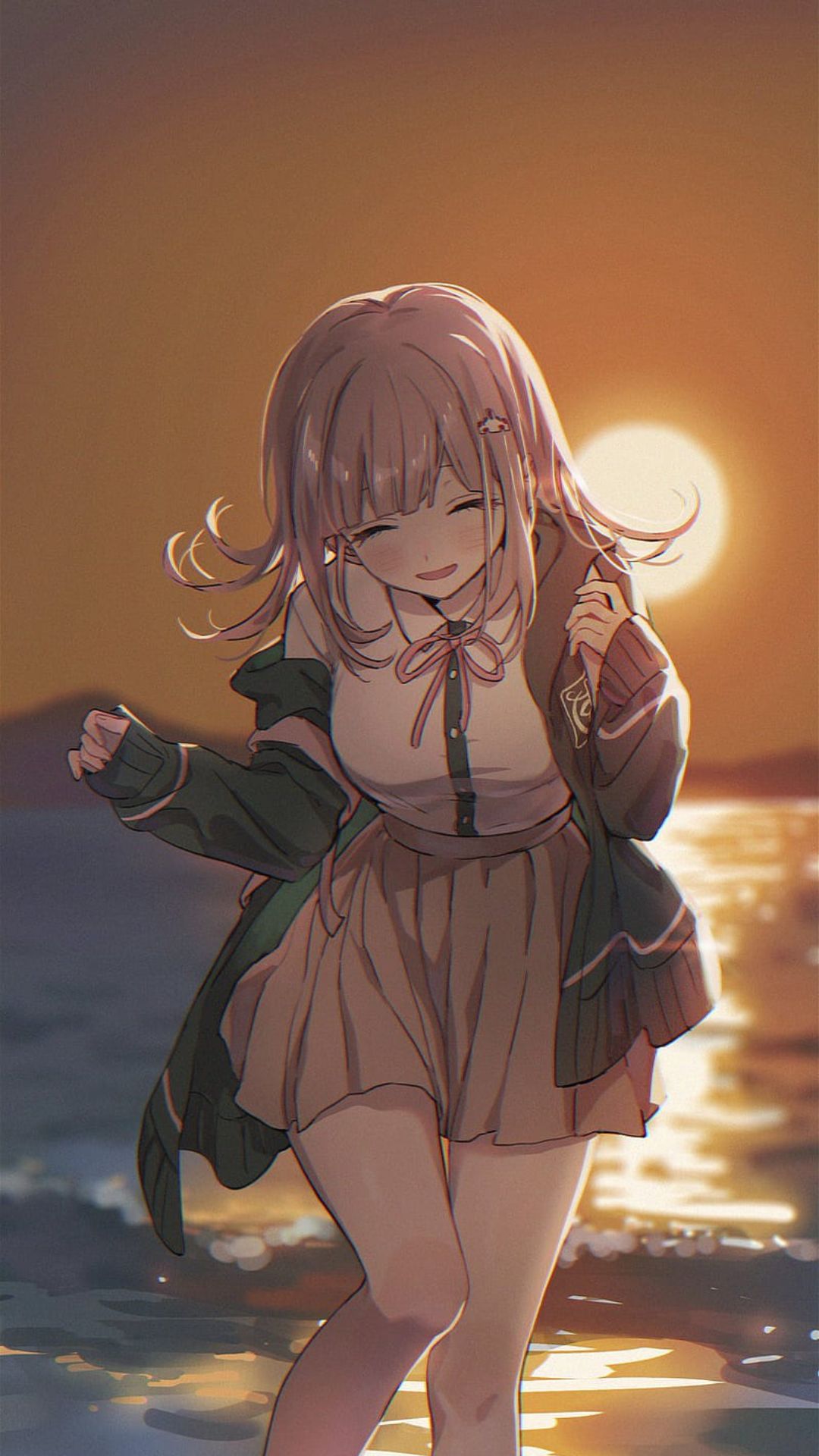 Chiaki Nanami iPhone Wallpaper Download