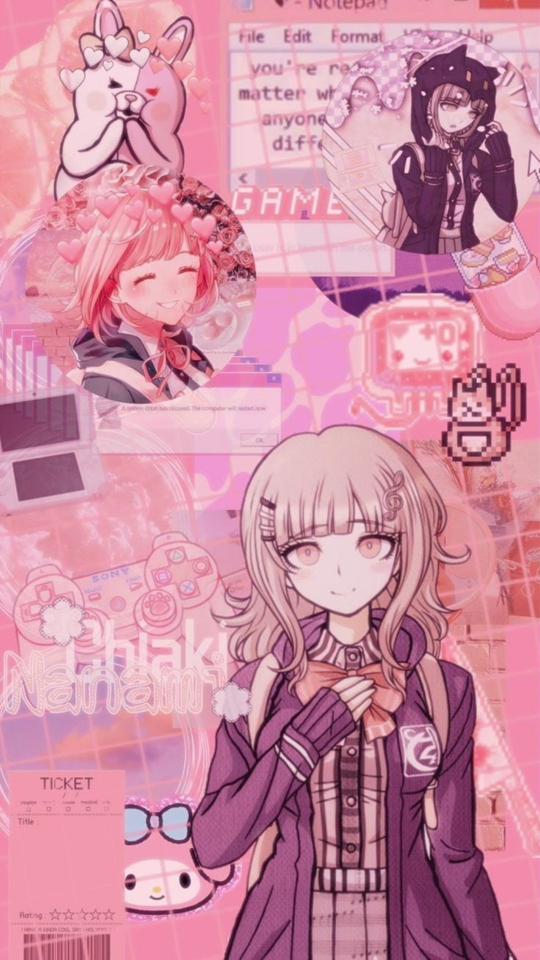 Chiaki Nanami iPhone Wallpaper HD