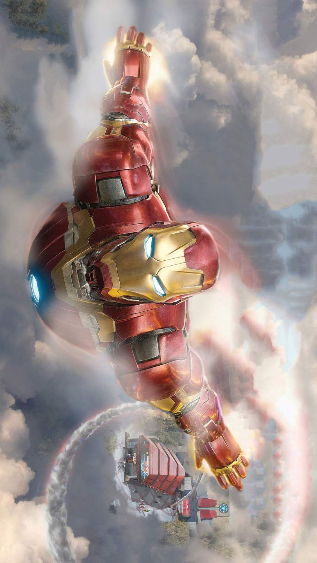 Cool Iron Man iPhone Lock Screen Wallpaper