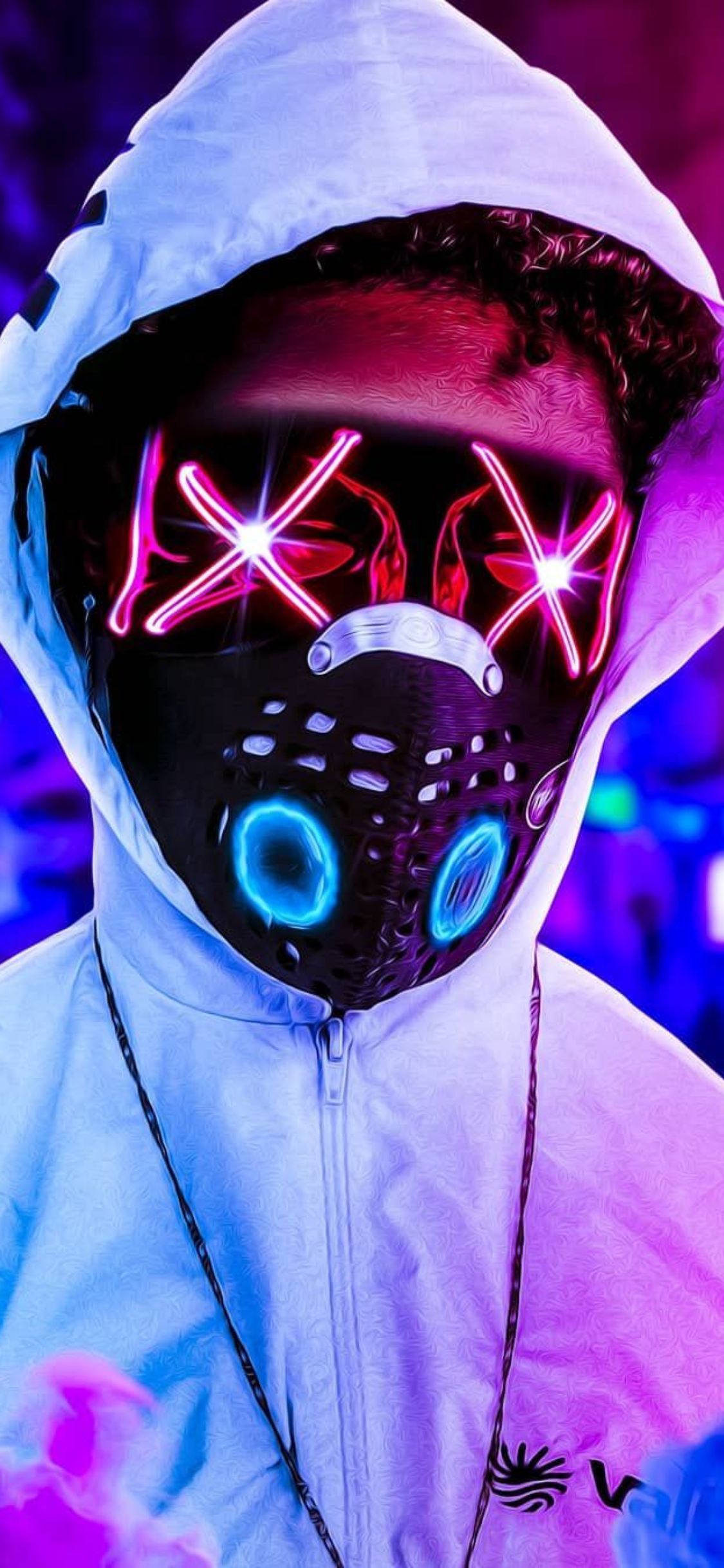 Cool Mask iPhone Wallpaper