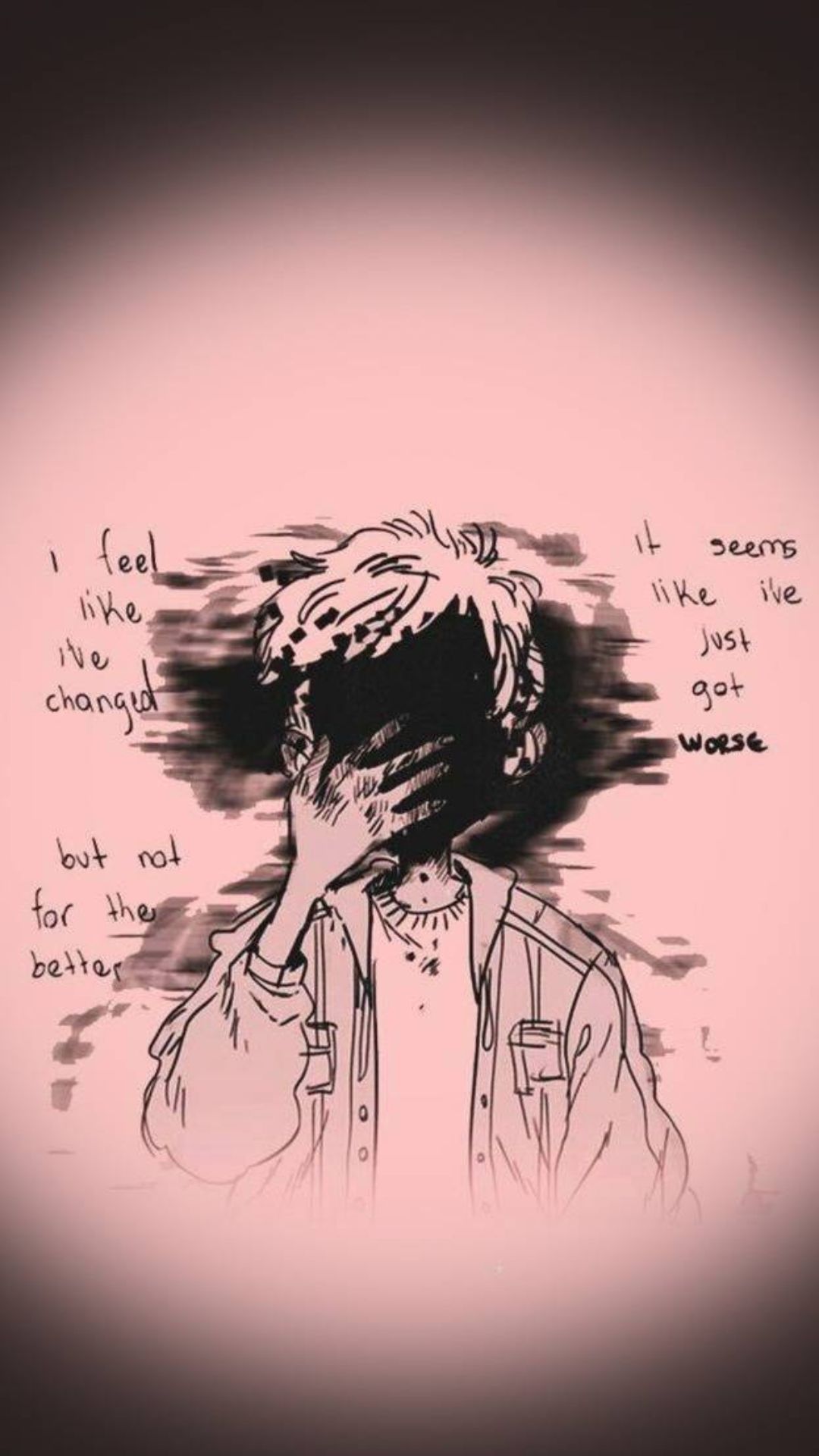 Depressed Boy Wallpaper iPhone 11