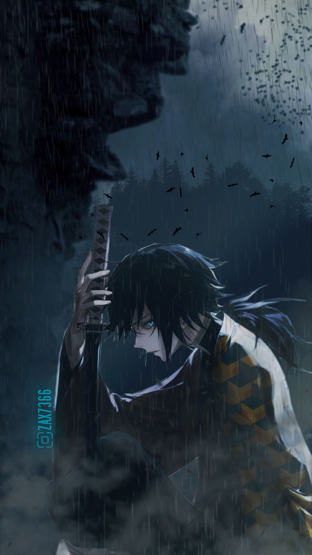 Giyuu 8k iPhone Wallpaper