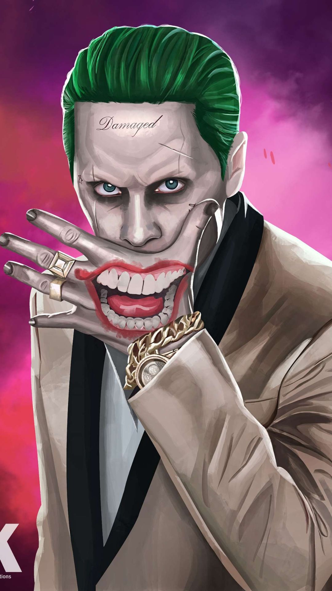 Jared Leto Joker Wallpaper 4k For iPhone