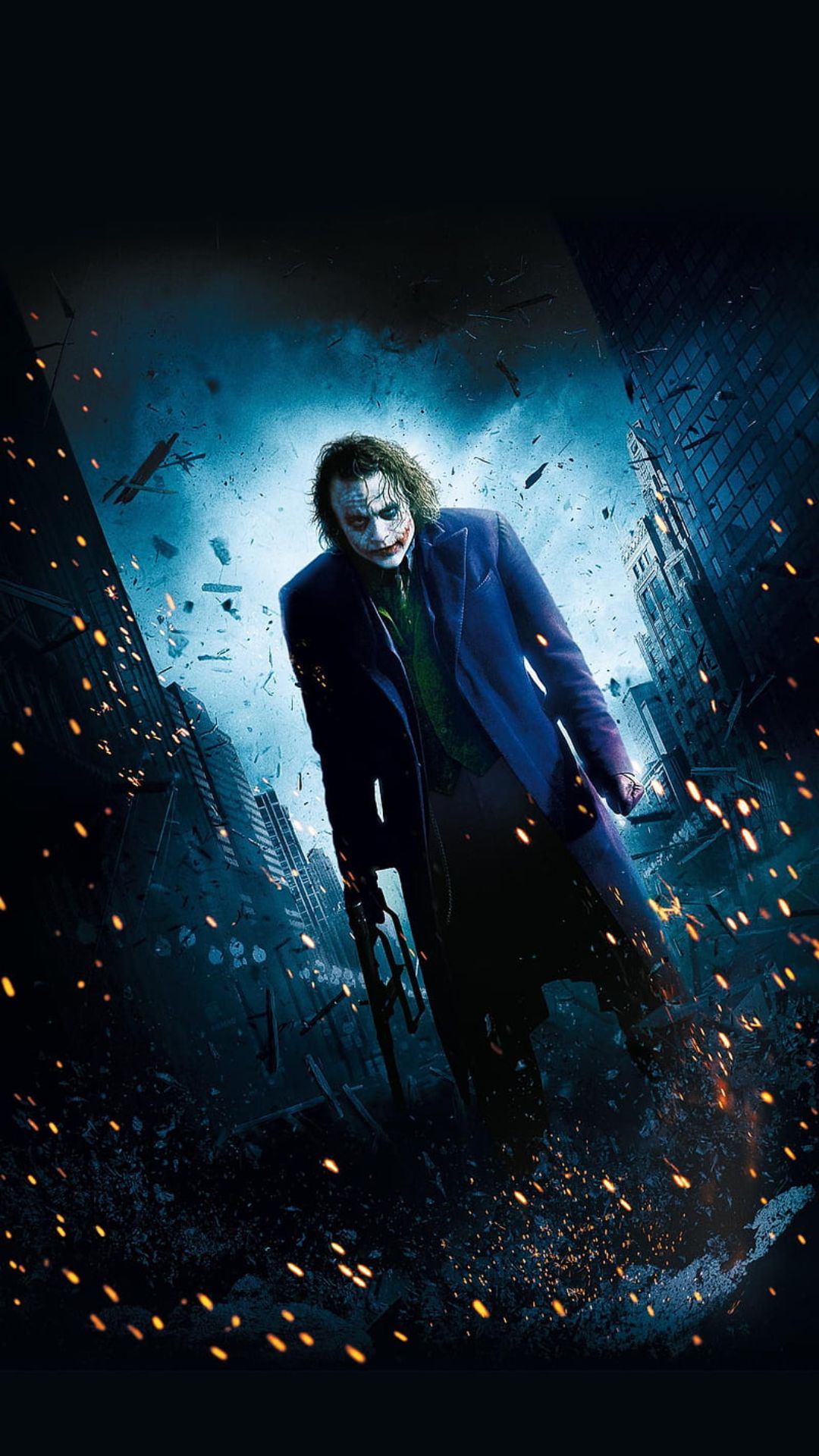 Joker Heath Ledger Wallpaper For iPhone