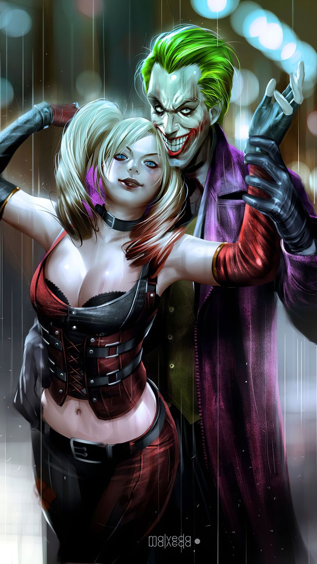 Joker and Harley Quinn Wallpaper iPhone