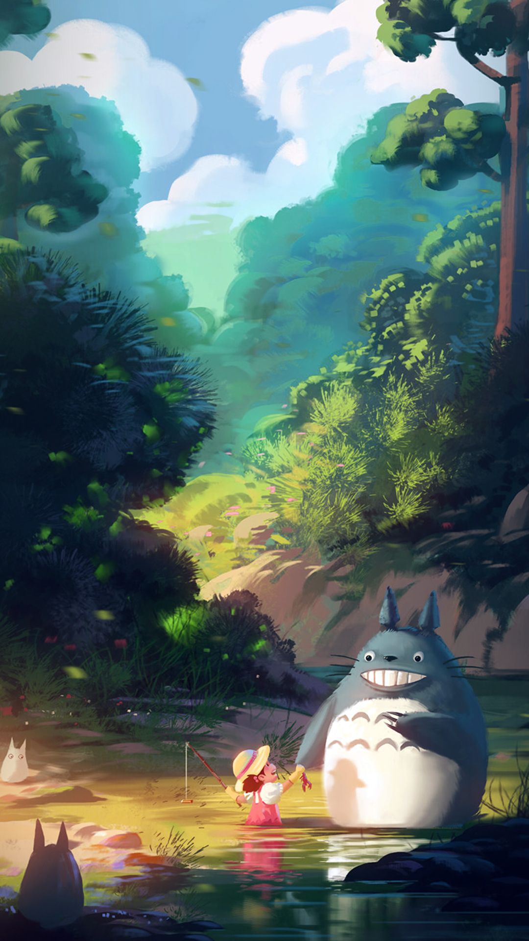 My Neigbor Totoro Wallpaper iPhone X