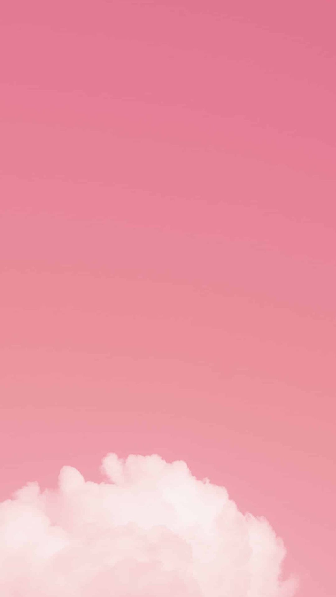 Aesthetic Pink iPhone Lock Screen Wallpaper