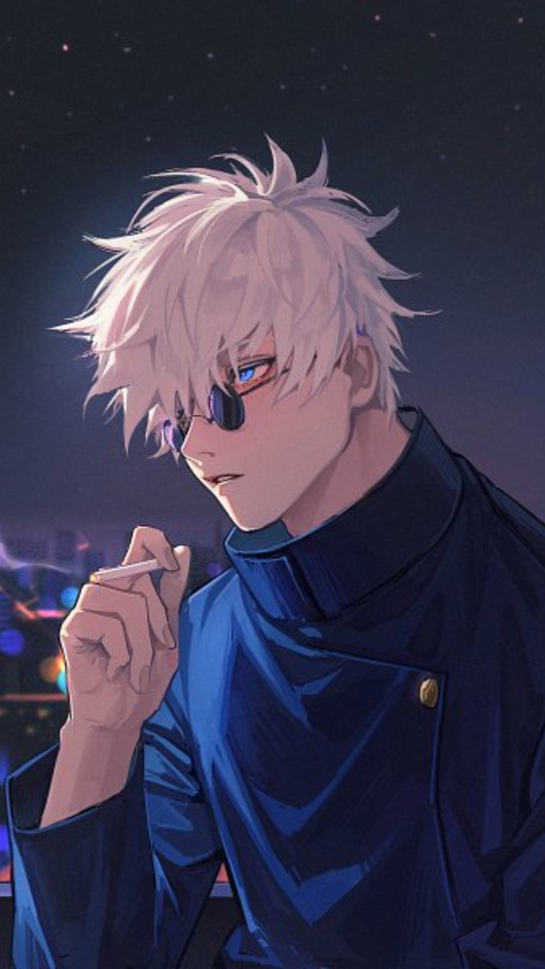 Anime Smoking Boy Wallpaper iPhone