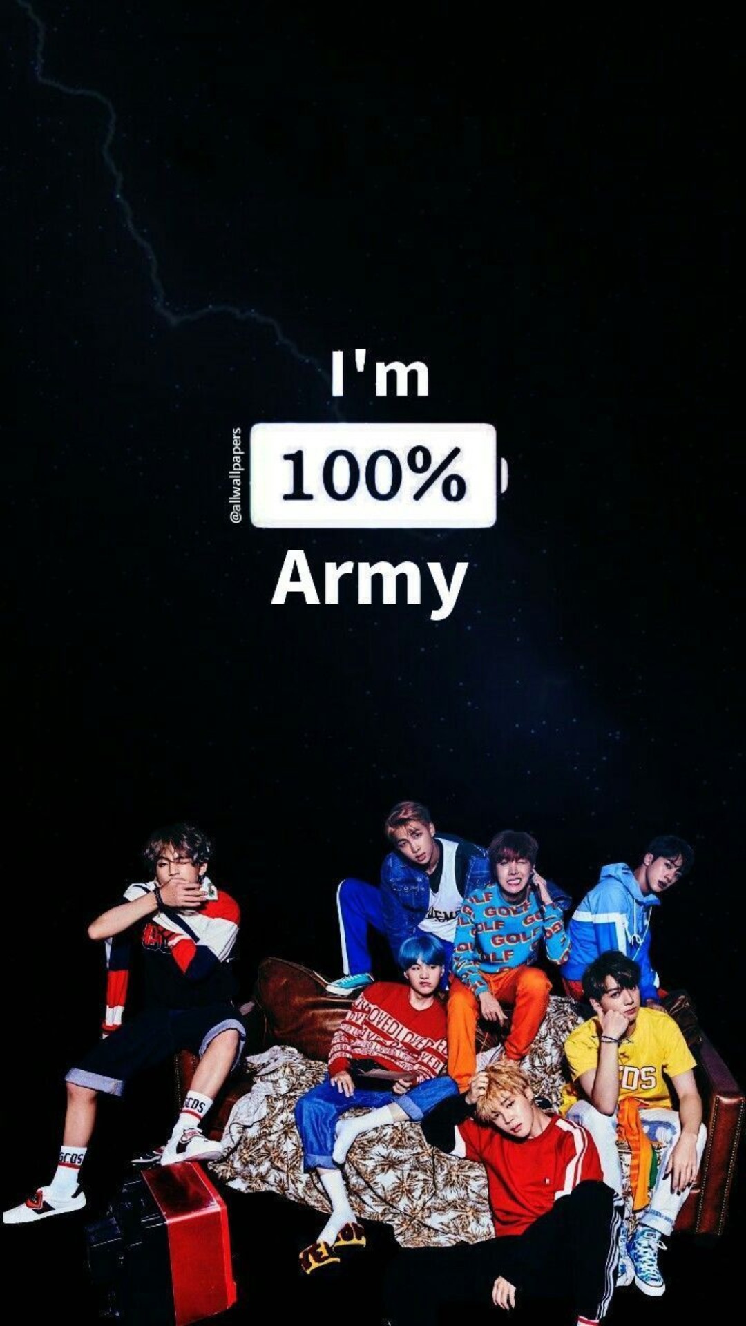 Army BTS Wallpaper iPhone X