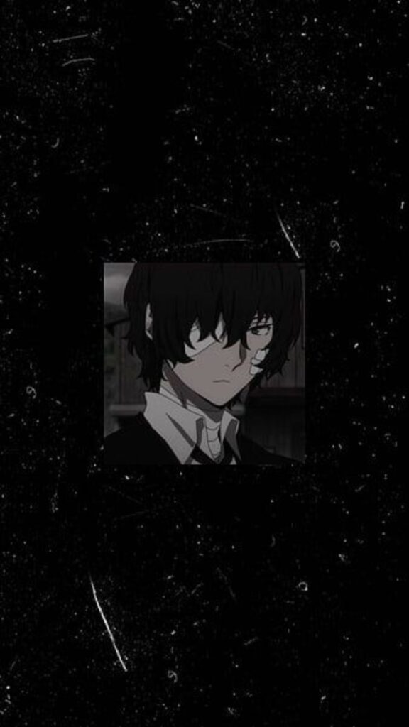 Dark Anime Boy iPhone Wallpaper