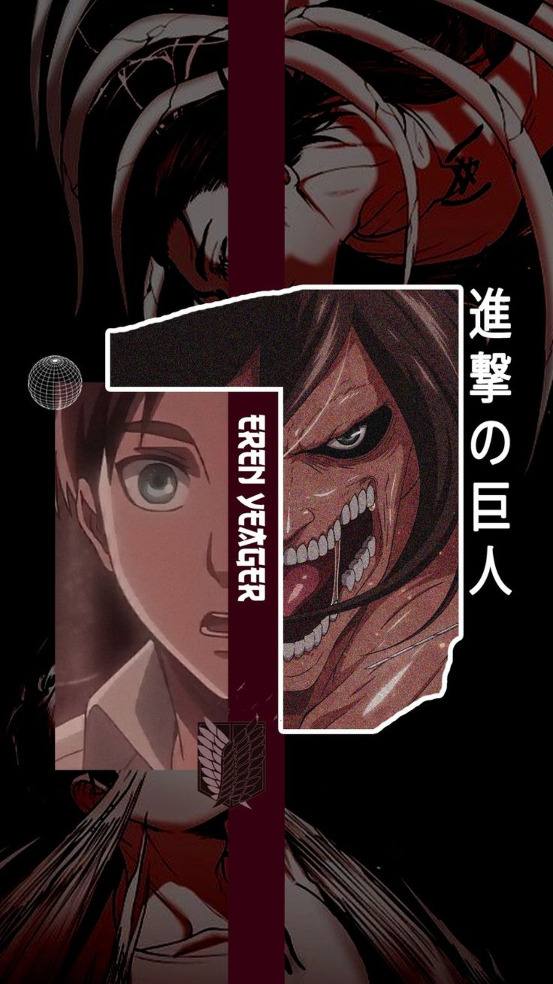 Eren Yeager Wallpaper iPhone X