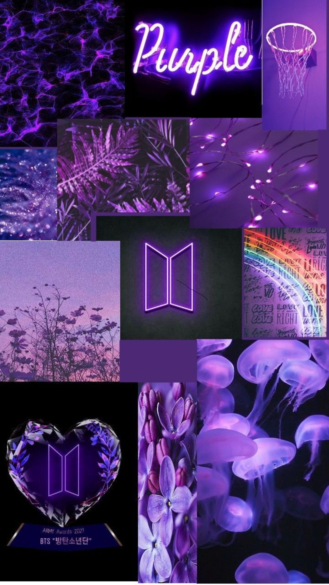 Purple BTS Wallpaper iPhone 13