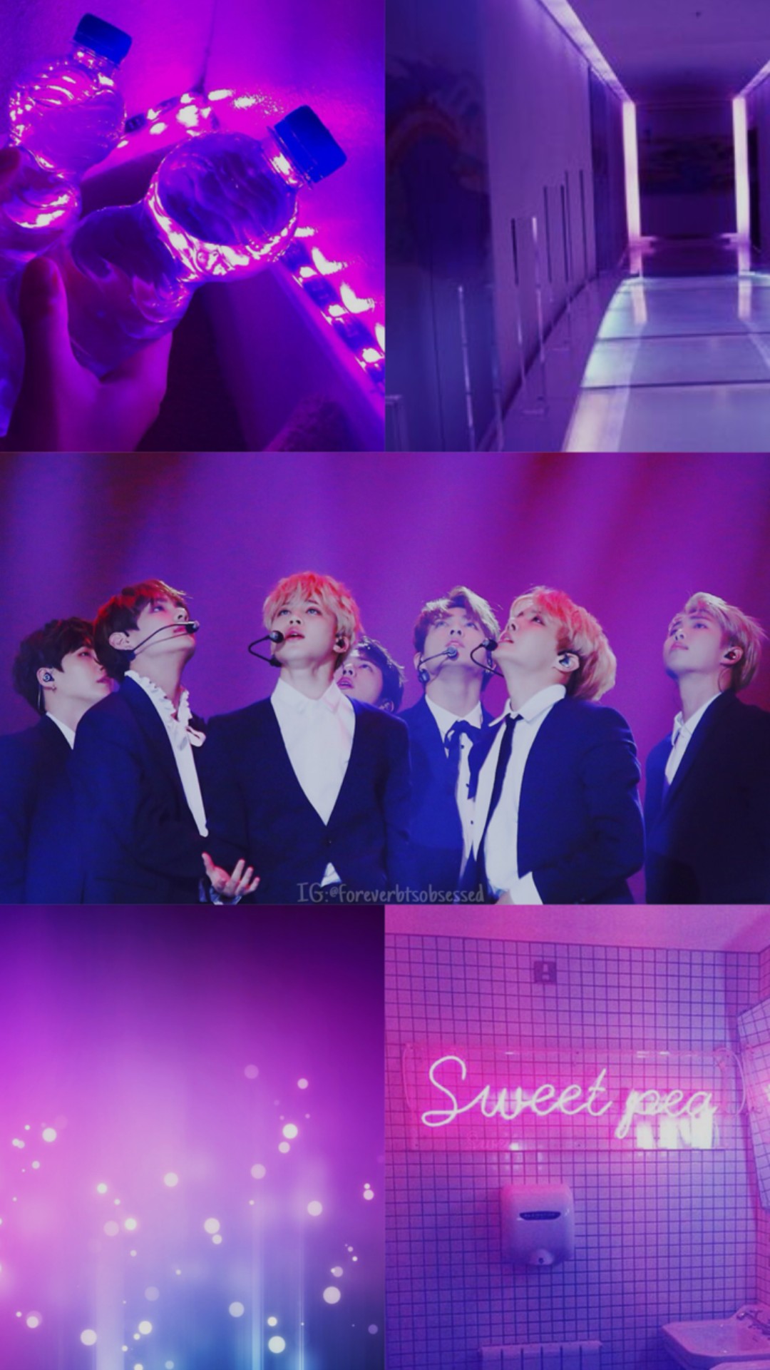 Purple BTS Wallpaper