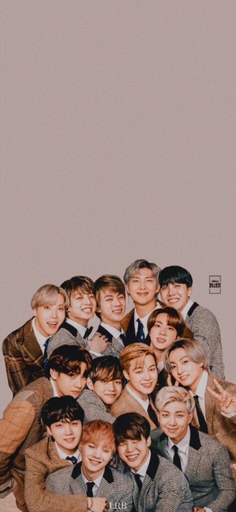 Aesthetic BTS iPhone Home Screen Wallpaper