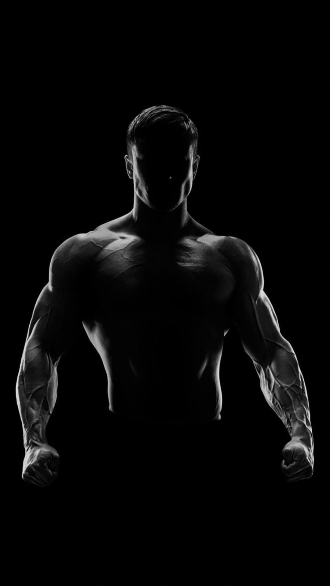 Aesthetic Bodybuilder Lock Screen Wallpaper