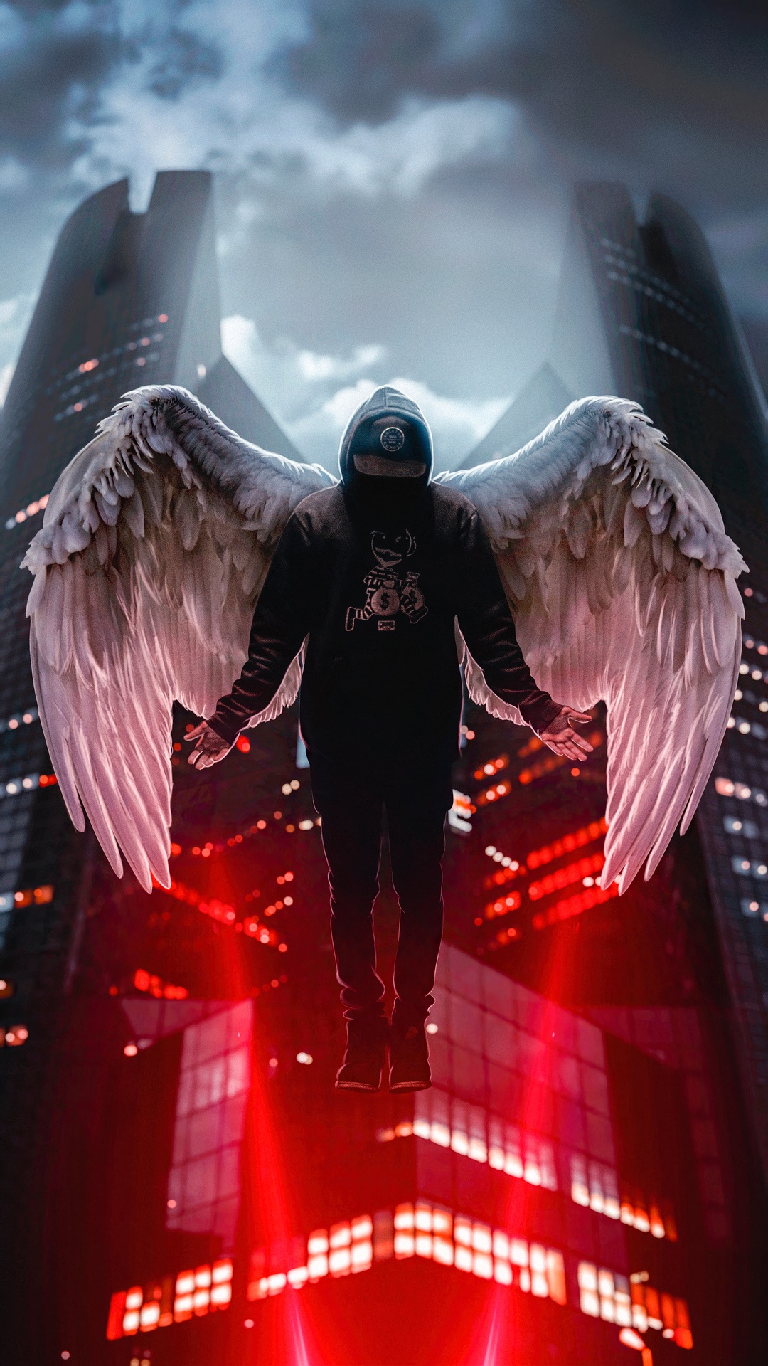 Angel Boy Lock Screen Wallpaper