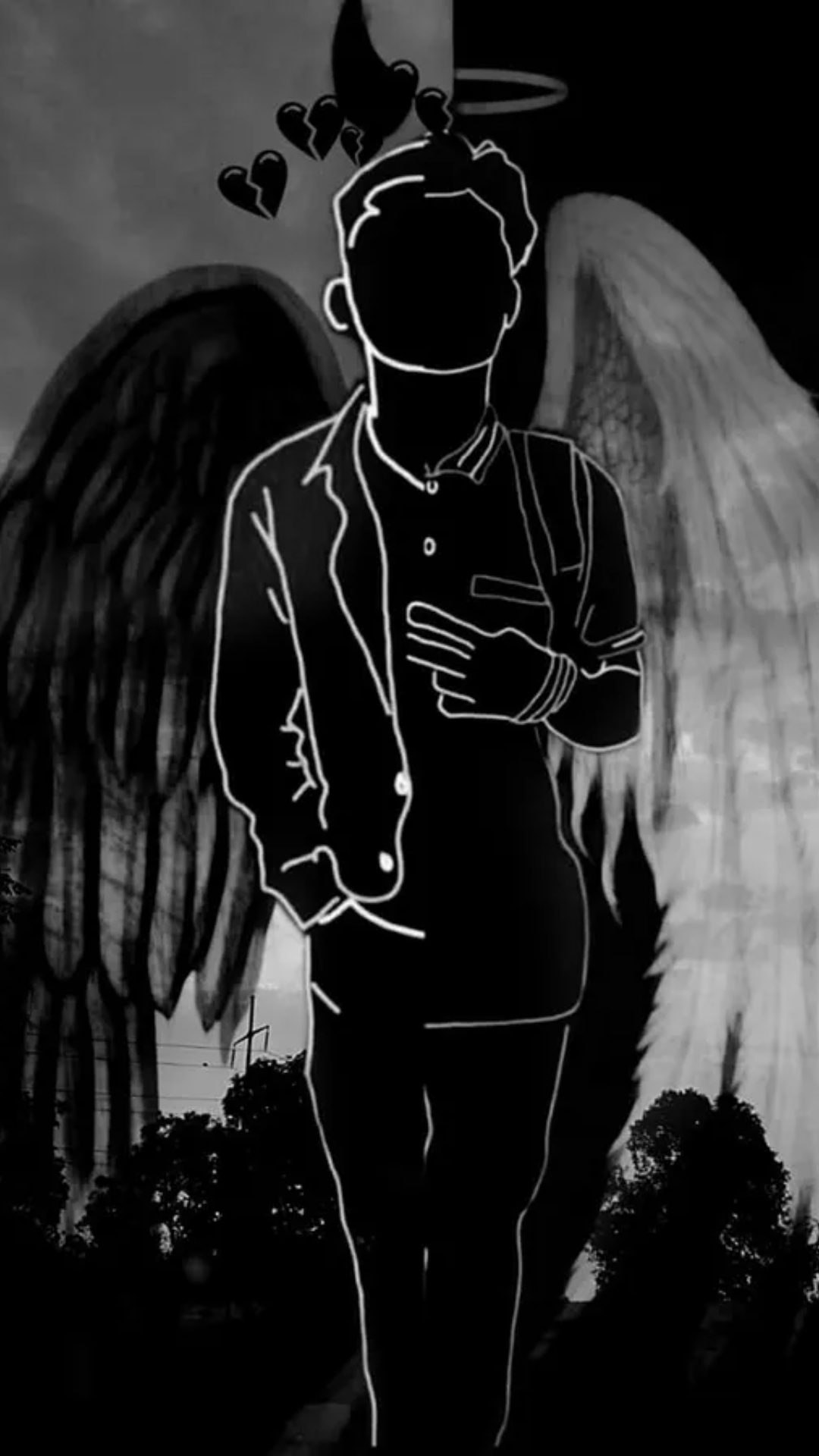 Angel Boy Wallpaper iPhone 12