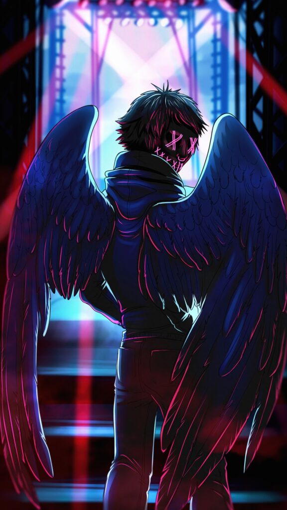 Angel Boy iphone Wallpaper