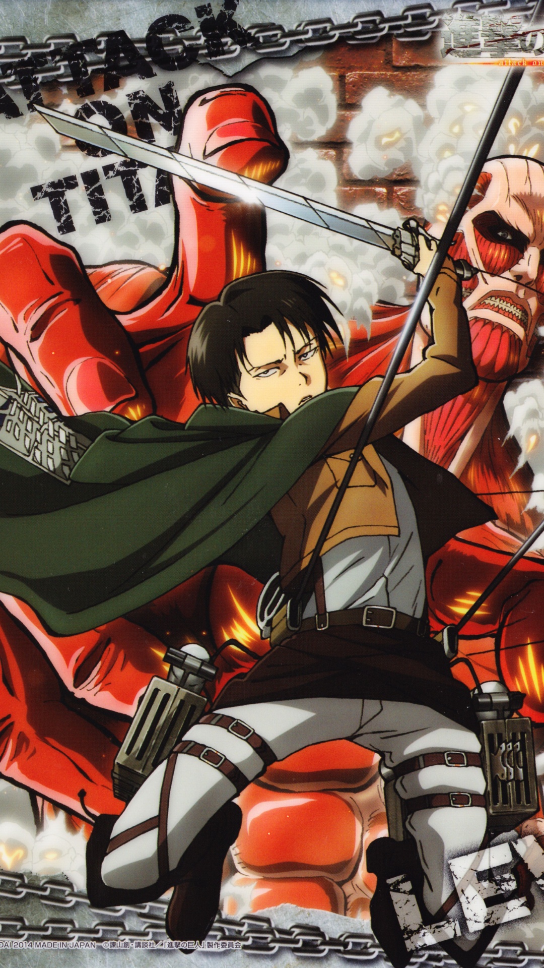 Attack on Titan iPhone Wallpaper HD